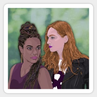 Sense8 Nomi and Amanita Sticker